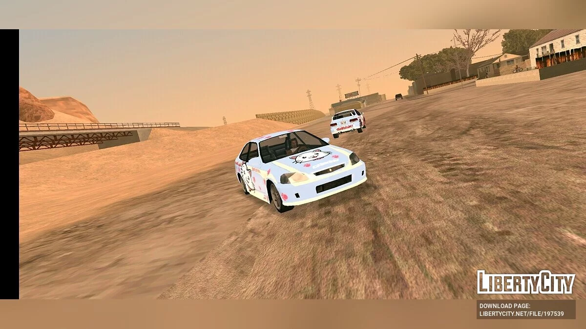 Новые винилы для Honda Civic / GTA San Andreas