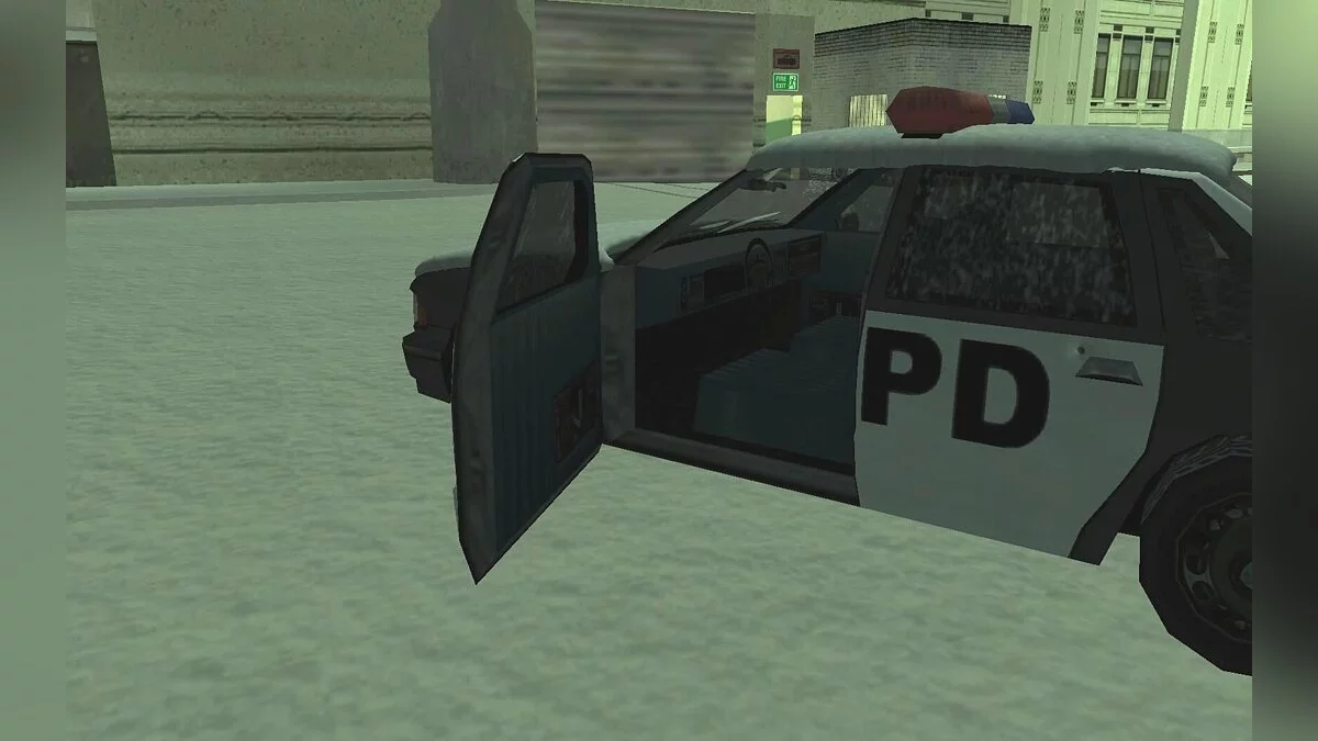 Police LS winter Retexture / GTA San Andreas
