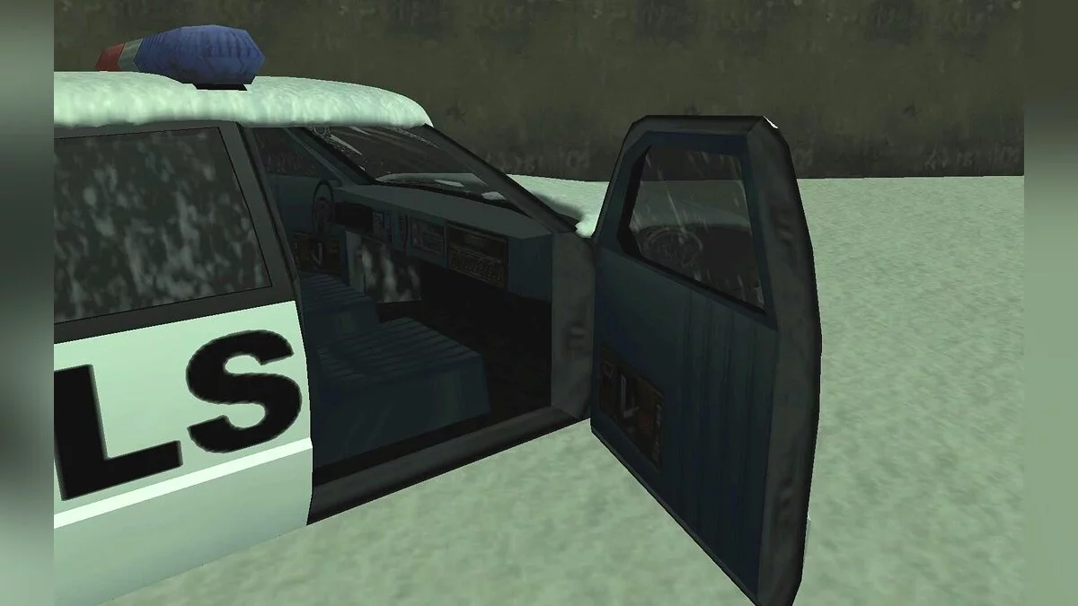 Police LS winter Retexture / GTA San Andreas