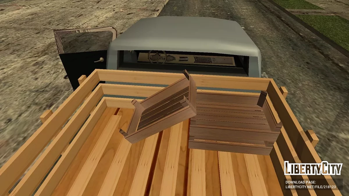 Ретекстур грузовика Walton / GTA San Andreas