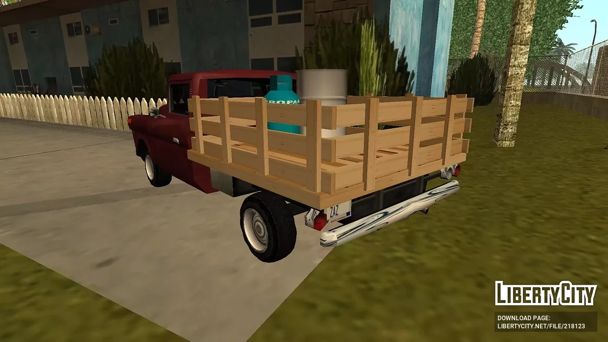 Ретекстур грузовика Walton / GTA San Andreas