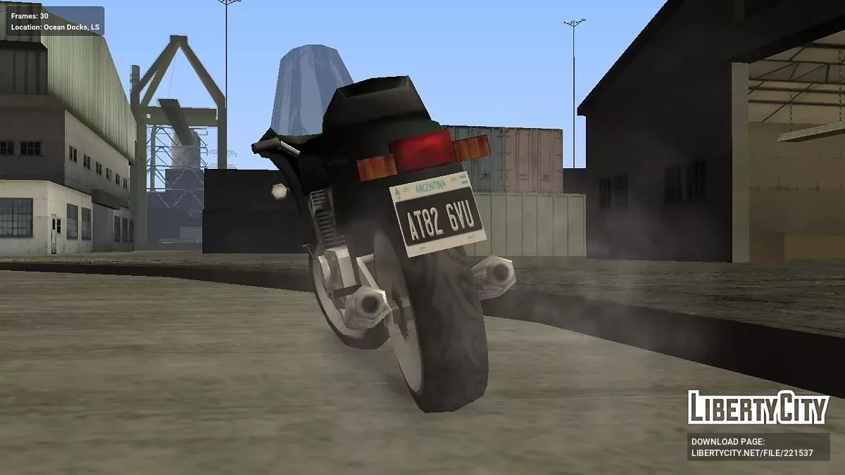 Аргентинские номерные знаки / GTA San Andreas