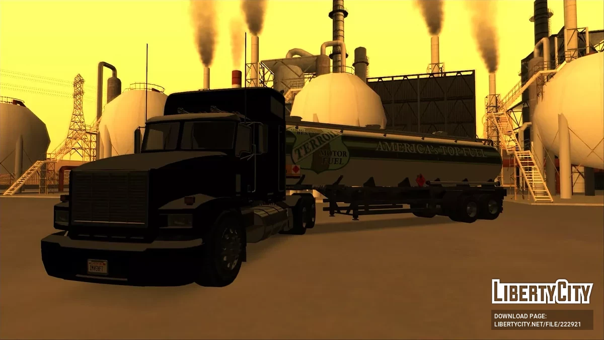 Дружественные покраски для трейлера-танкера Brute 90-х (+Экстры) / GTA San Andreas