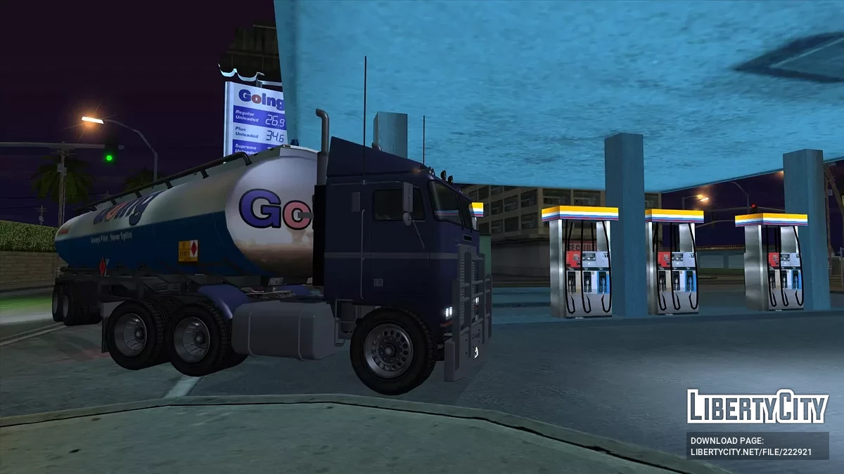 Дружественные покраски для трейлера-танкера Brute 90-х (+Экстры) / GTA San Andreas