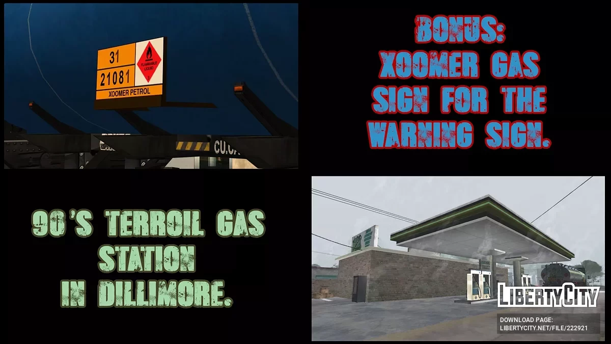 Дружественные покраски для трейлера-танкера Brute 90-х (+Экстры) / GTA San Andreas