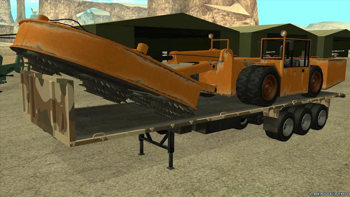 Пак армейских полуприцепов из GTA V / GTA San Andreas