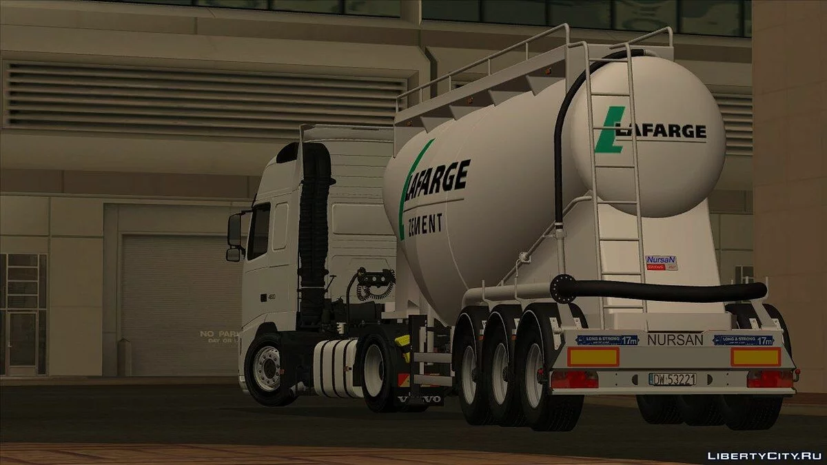 Цементовоз Nursan / GTA San Andreas