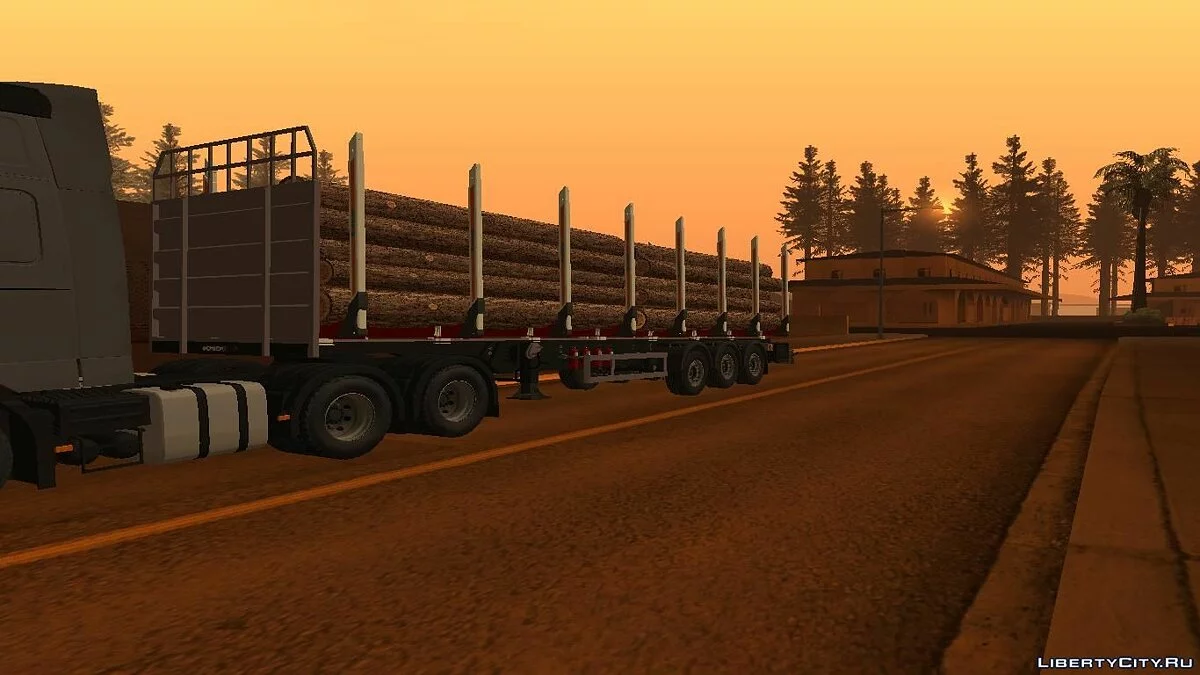 Лесовоз Schmitz / GTA San Andreas