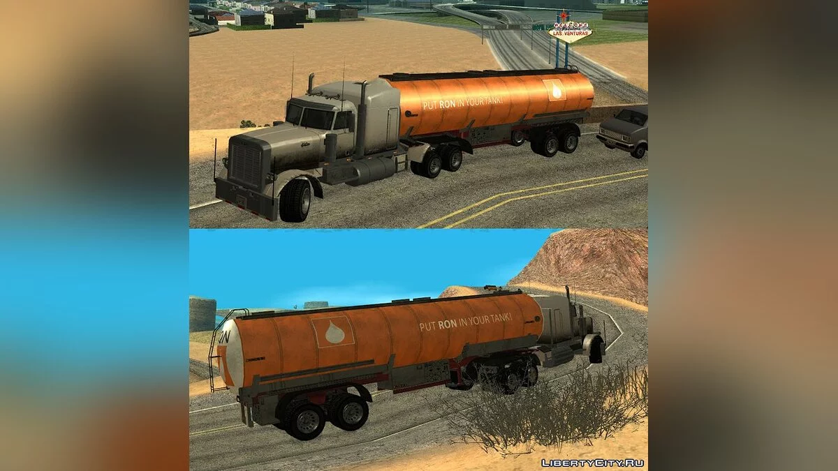 GTA IV Tanker Trailers / GTA San Andreas