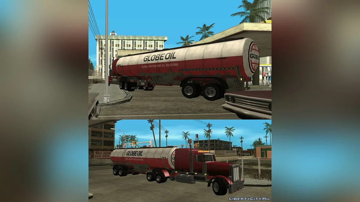 GTA IV Tanker Trailers / GTA San Andreas