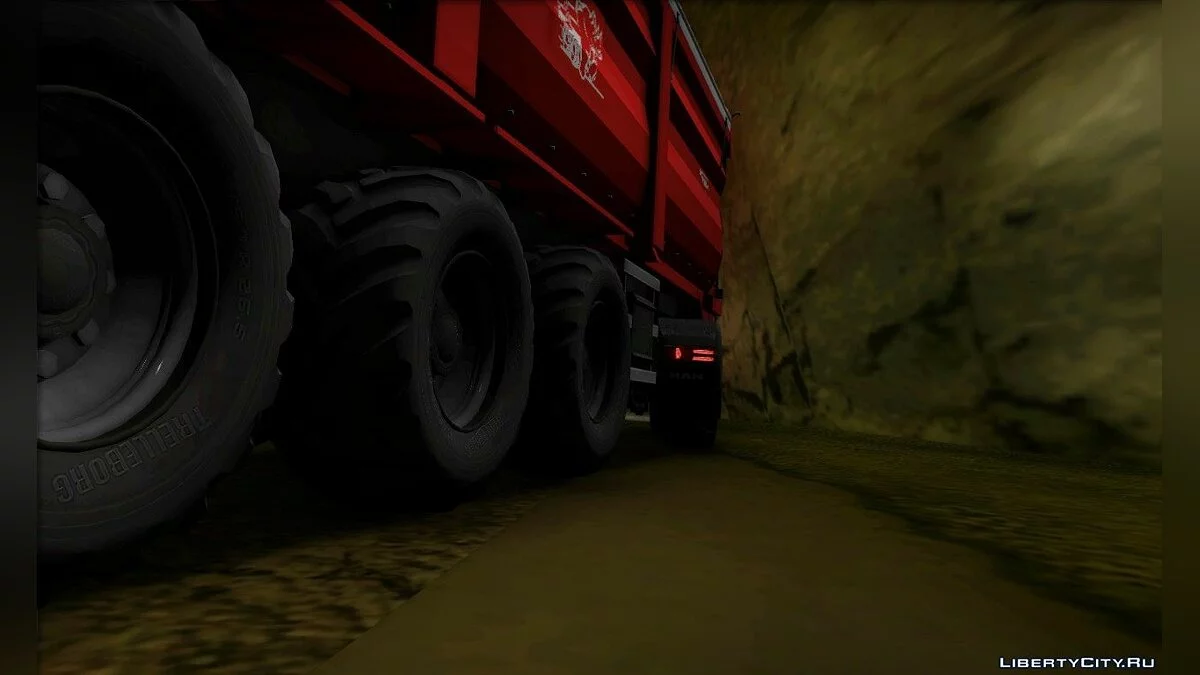 Полуприцеп - Krampe SB3060 mit Kupplung / GTA San Andreas