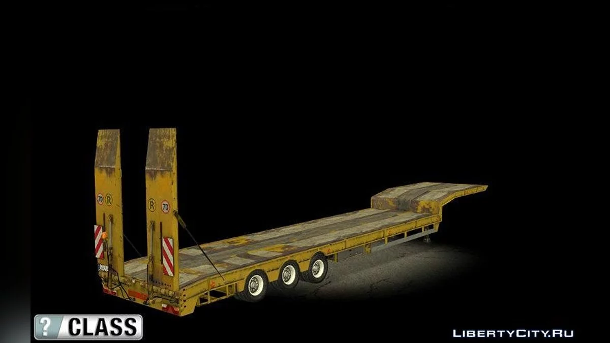 Overweight Trailer - Yellow / GTA San Andreas