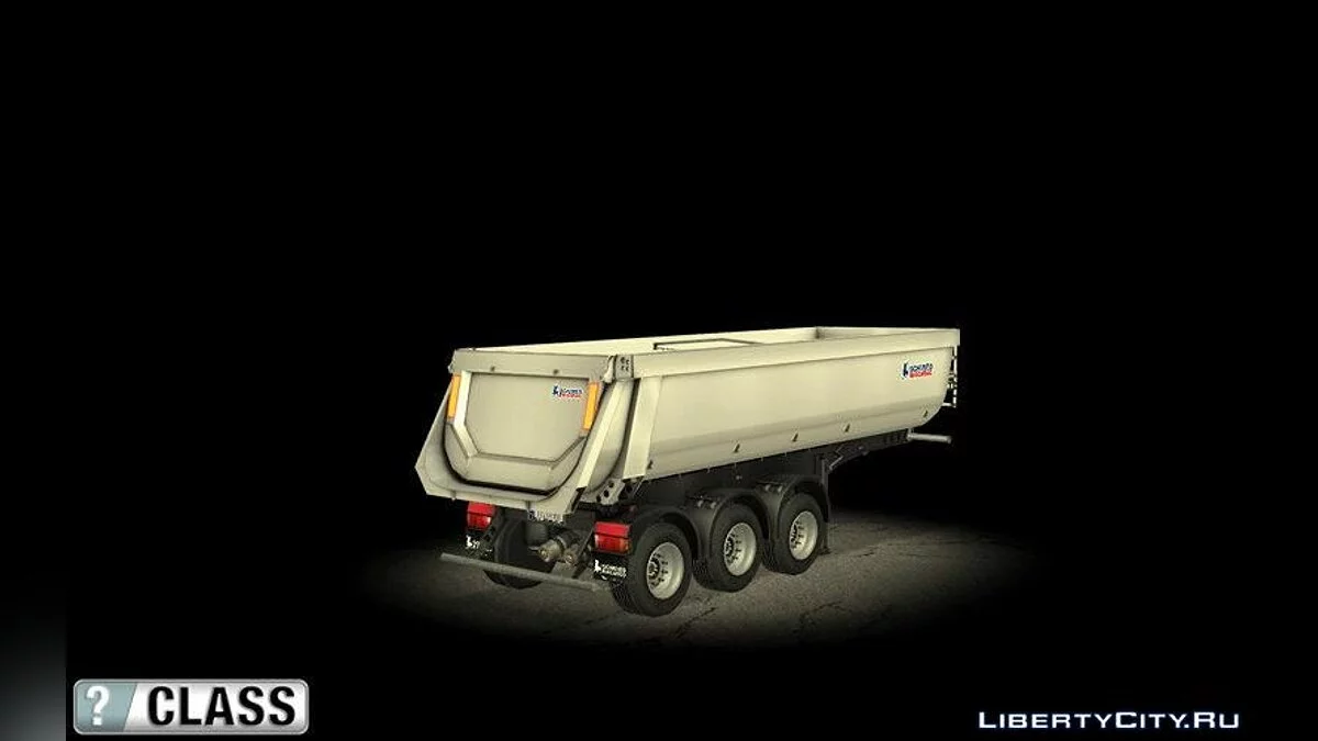 Schmied Bigcargo Solid Trailer - Stock / GTA San Andreas
