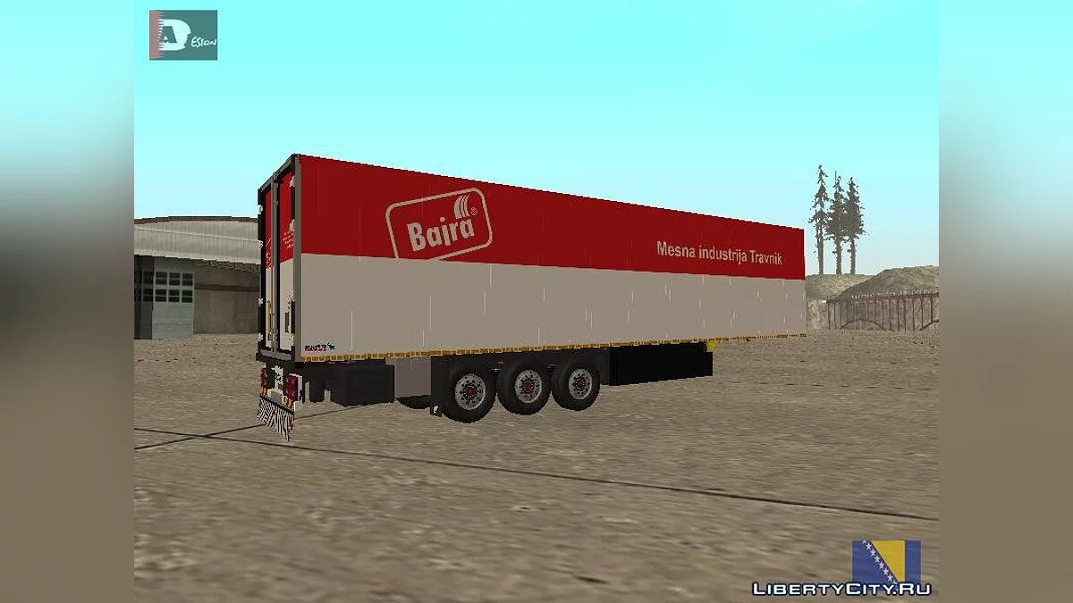 Прицеп фирмы Bajra / GTA San Andreas