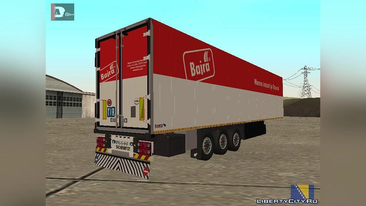 Прицеп фирмы Bajra / GTA San Andreas