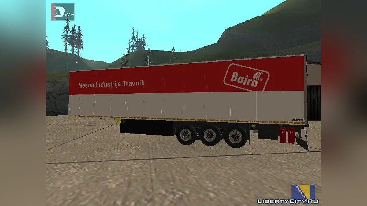 Прицеп фирмы Bajra / GTA San Andreas