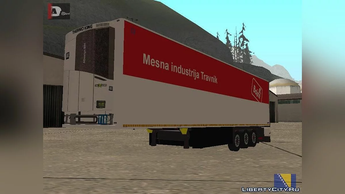 Прицеп фирмы Bajra / GTA San Andreas