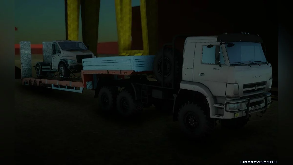 Трал с ГАЗон Next / GTA San Andreas