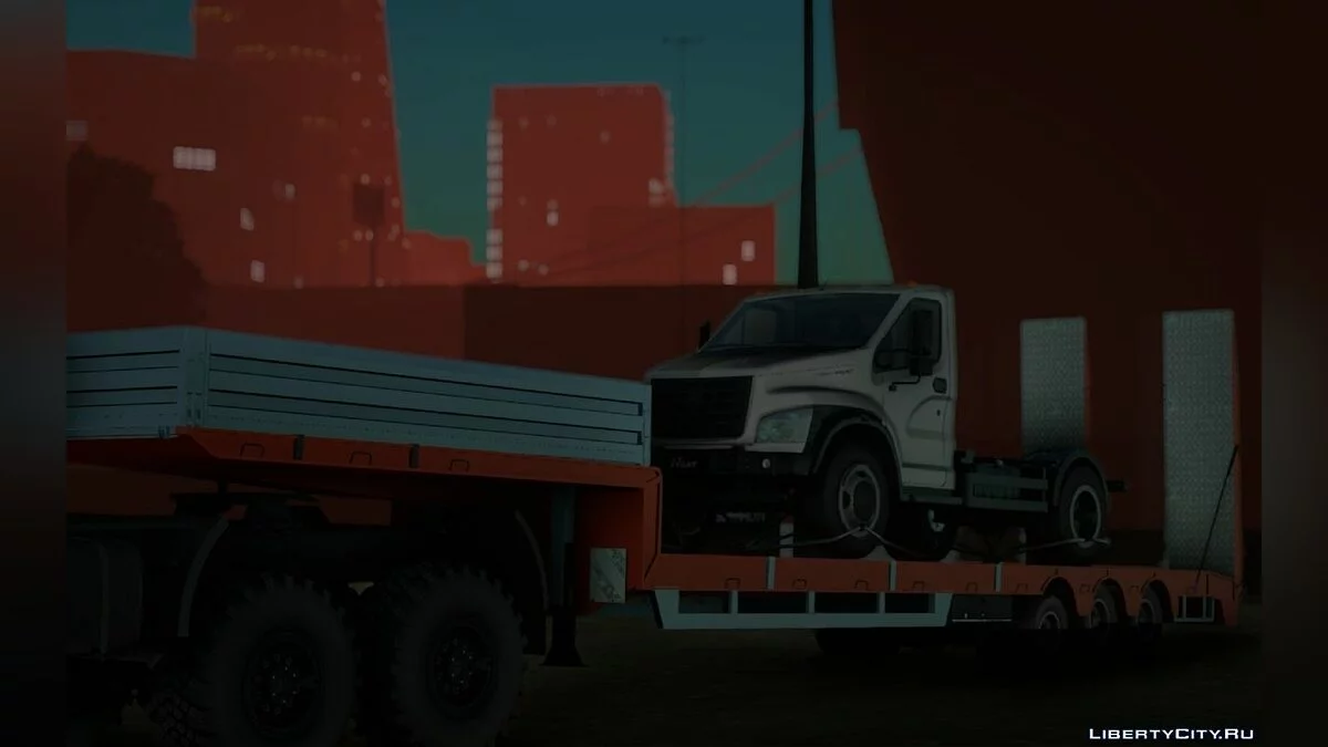 Трал с ГАЗон Next / GTA San Andreas