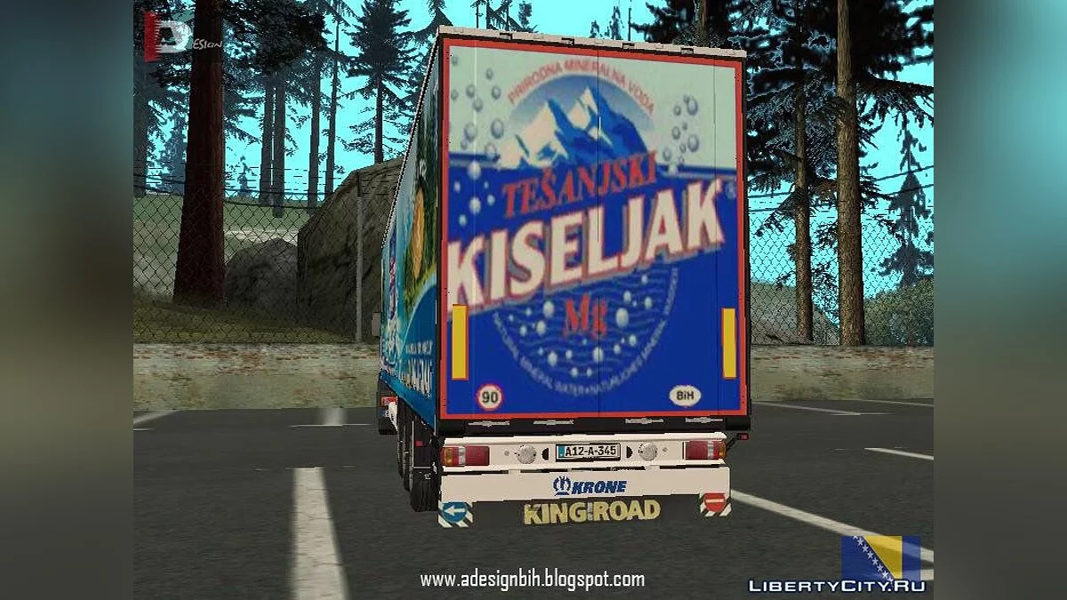 Трейлер - Tesanjski Kiseljak Trailer / GTA San Andreas