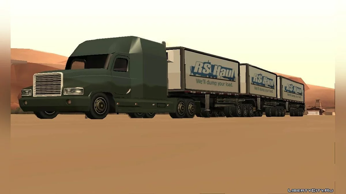 B-Double Roadtrain Trailers Pack [SA Style] / GTA San Andreas