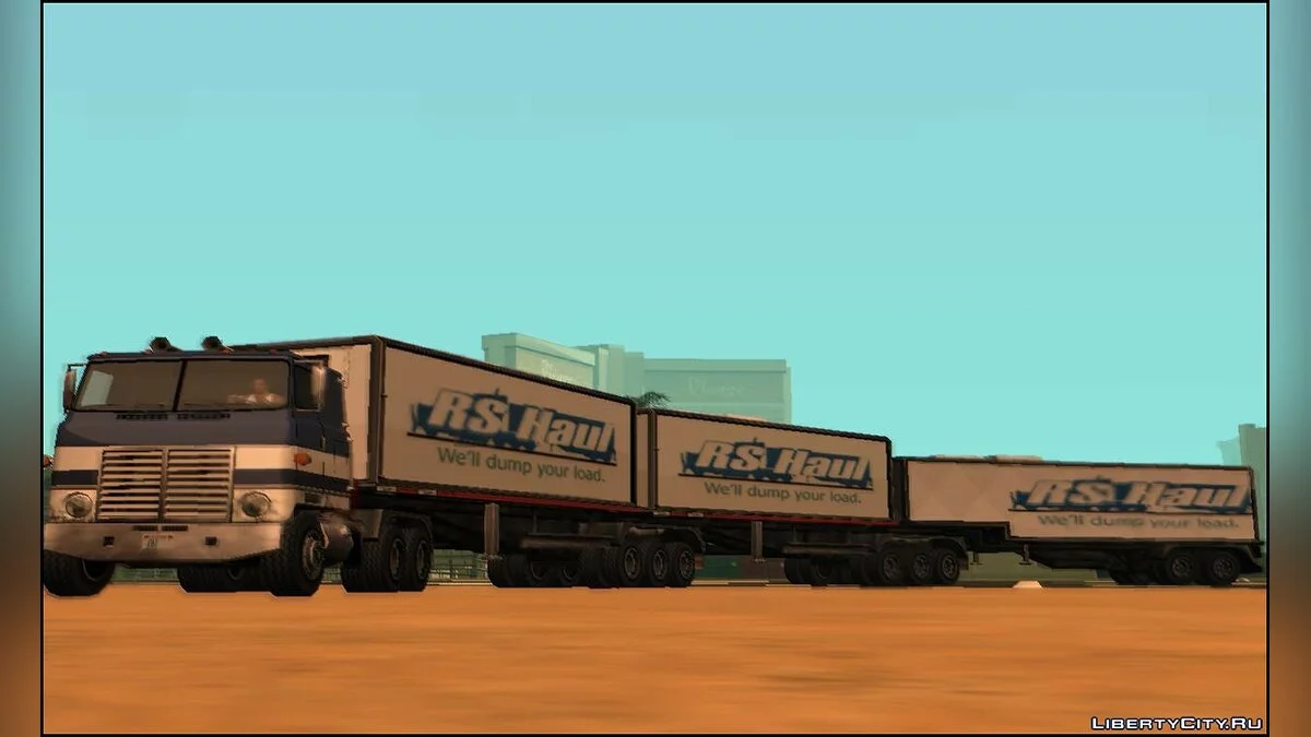 B-Double Roadtrain Trailers Pack [SA Style] / GTA San Andreas