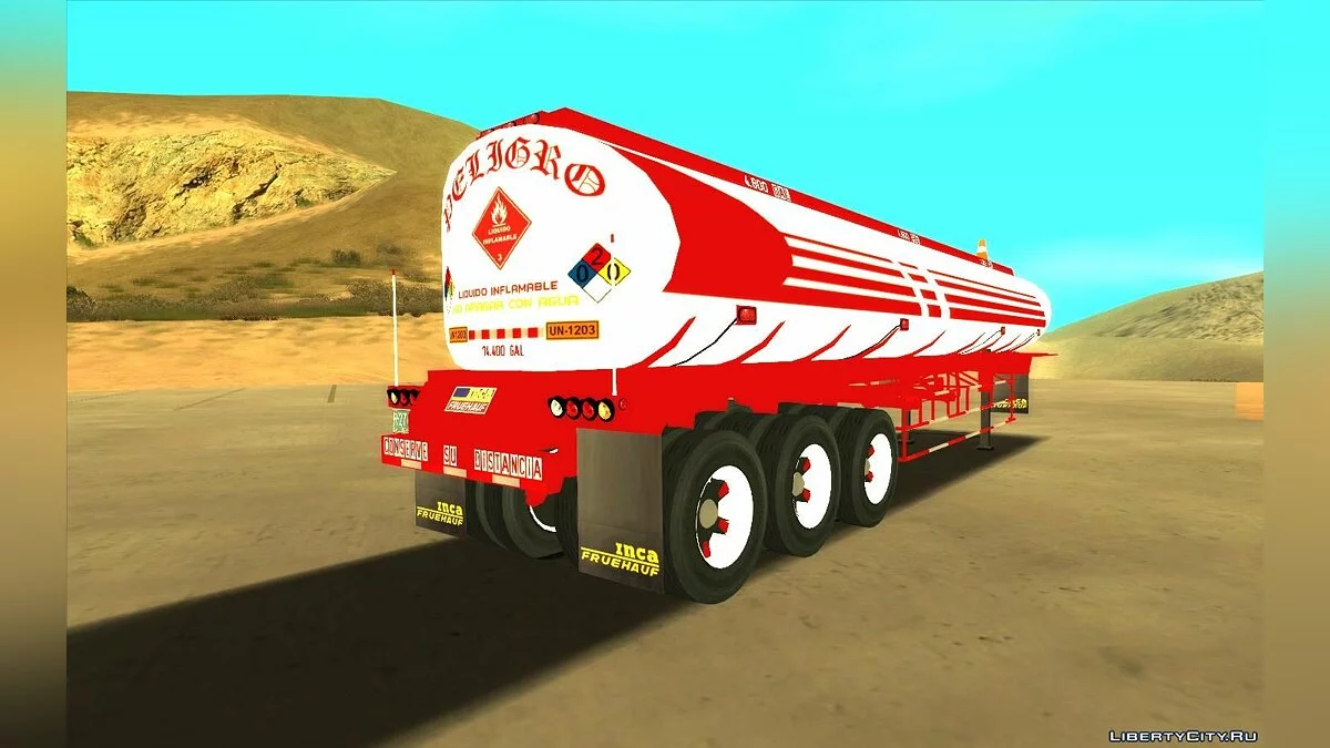 Трейлер Inca Fruehauf Lamina Negra / GTA San Andreas