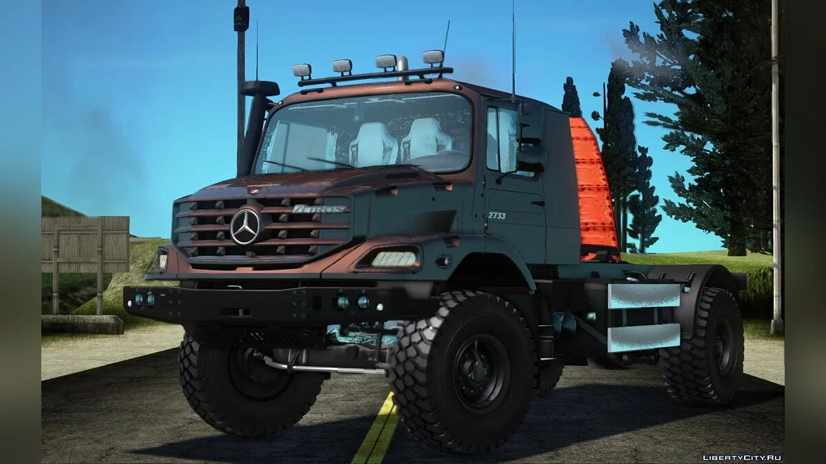 Mercedes-Benz Zetros 2733 Седельный тягач / GTA San Andreas