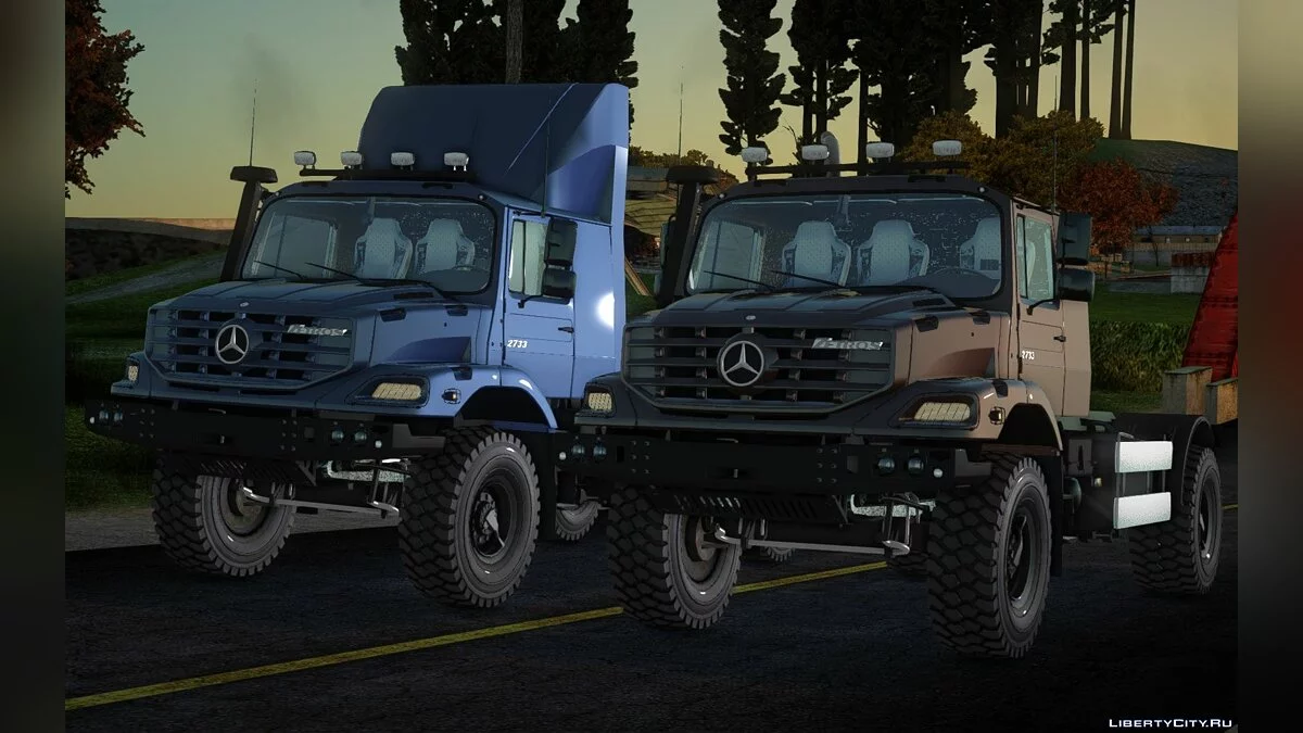 Mercedes-Benz Zetros 2733 Седельный тягач / GTA San Andreas