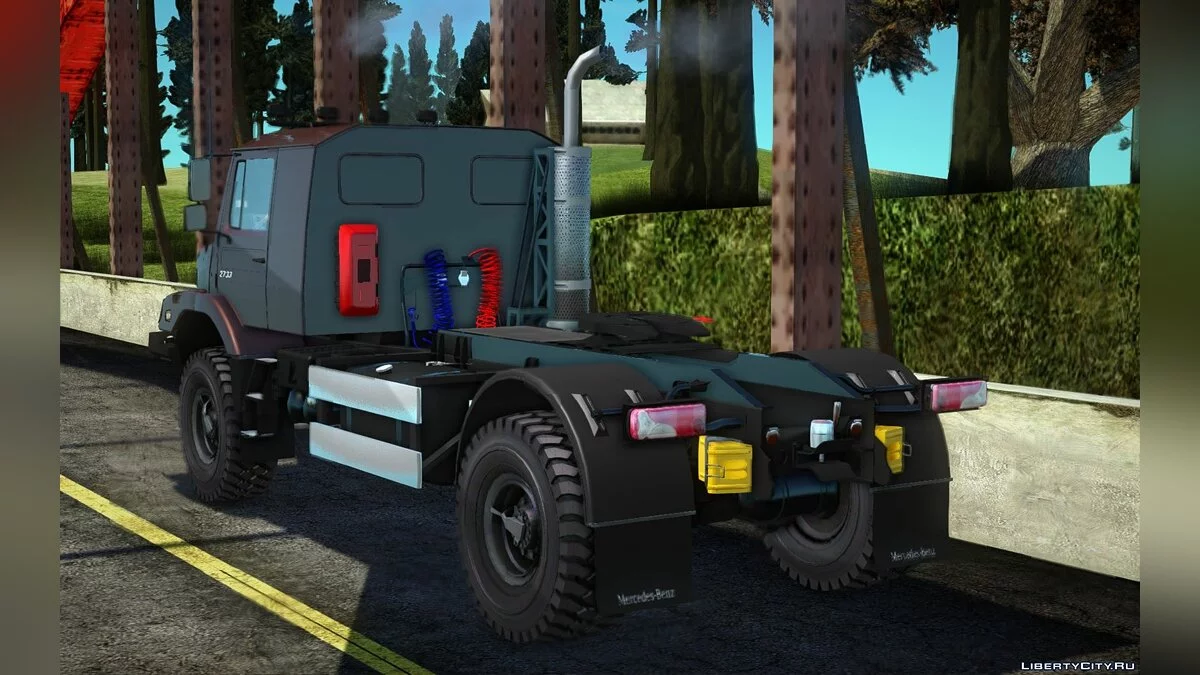 Mercedes-Benz Zetros 2733 Седельный тягач / GTA San Andreas