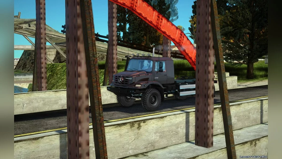 Mercedes-Benz Zetros 2733 Седельный тягач / GTA San Andreas