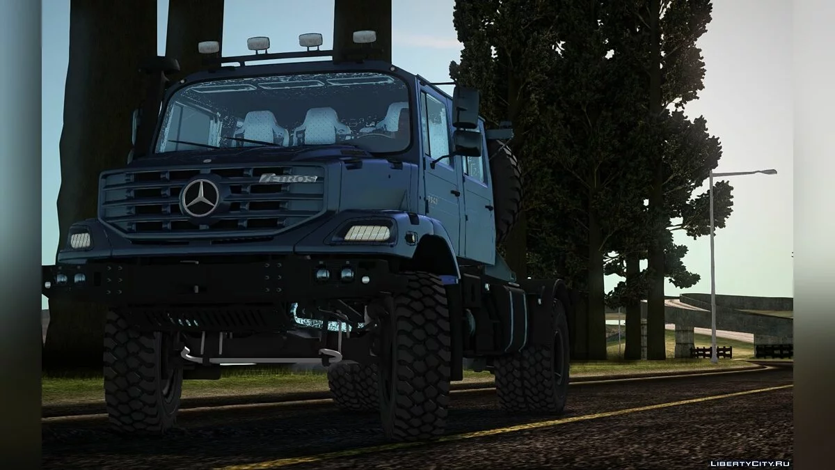 Mercedes-Benz Zetros 3643 Седельный тягач / GTA San Andreas