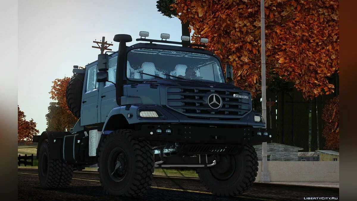 Mercedes-Benz Zetros 3643 Седельный тягач / GTA San Andreas