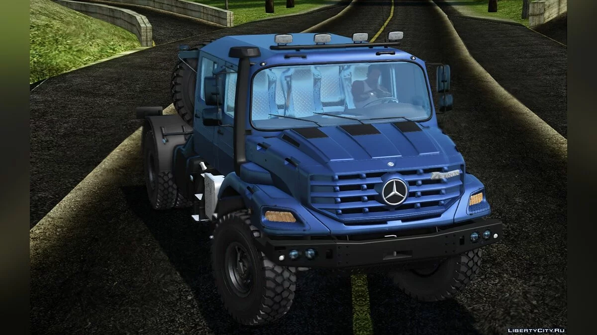 Mercedes-Benz Zetros 3643 Седельный тягач / GTA San Andreas