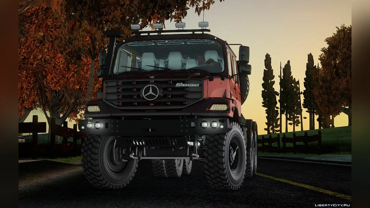 Mercedes-Benz Zetros 3643 Седельный тягач / GTA San Andreas