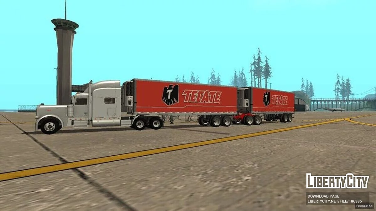Full Doble Semi-Remolque Tecate / GTA San Andreas