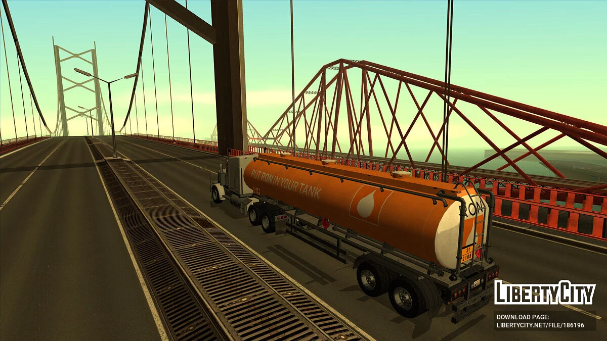 GTA 5 Brute Tanker Trailer / GTA San Andreas