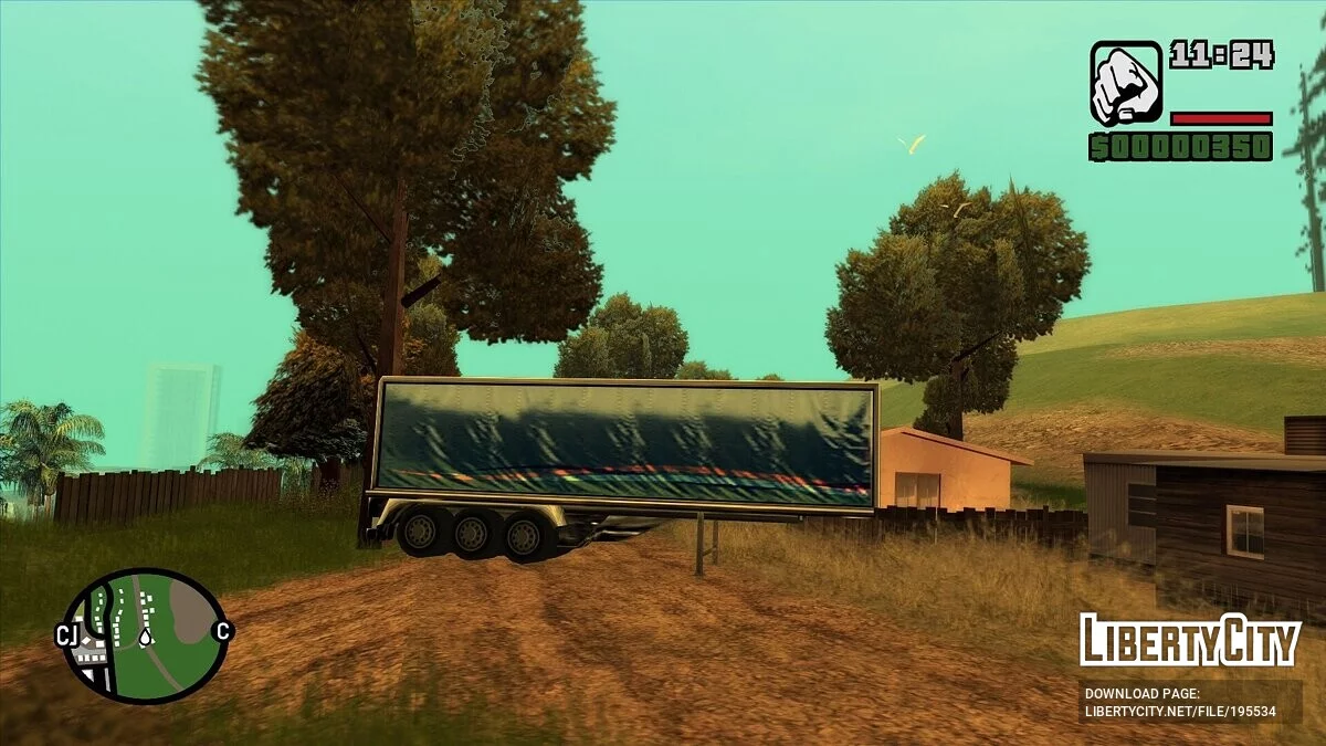 Трейлер из игры Дальнобойщики 2 / GTA San Andreas