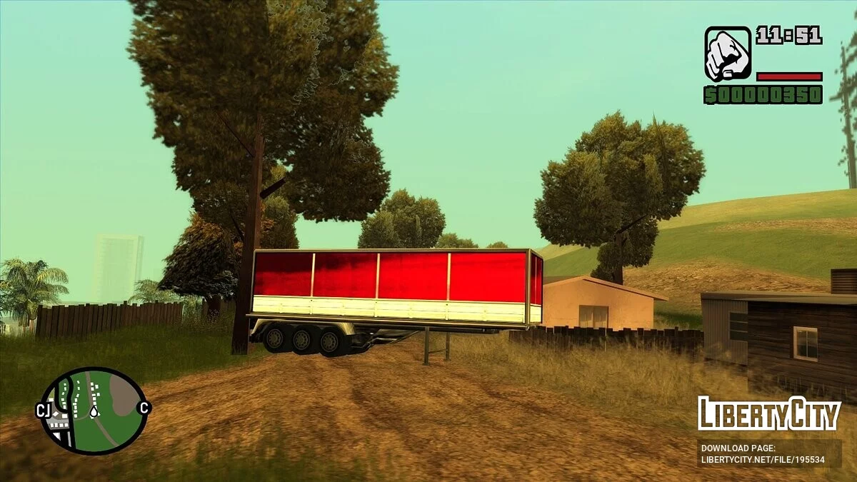 Трейлер из игры Дальнобойщики 2 / GTA San Andreas