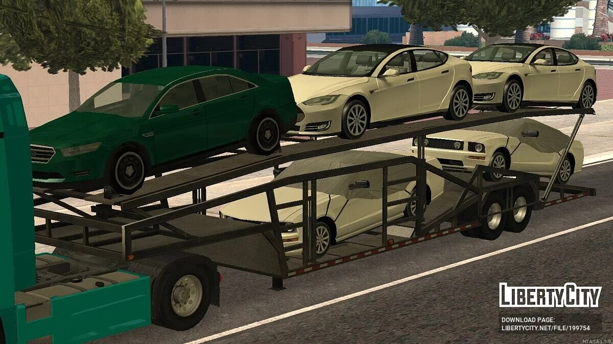 Прицеп-автовоз / GTA San Andreas