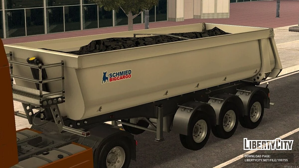 Прицеп Schmied Bigcargo / GTA San Andreas