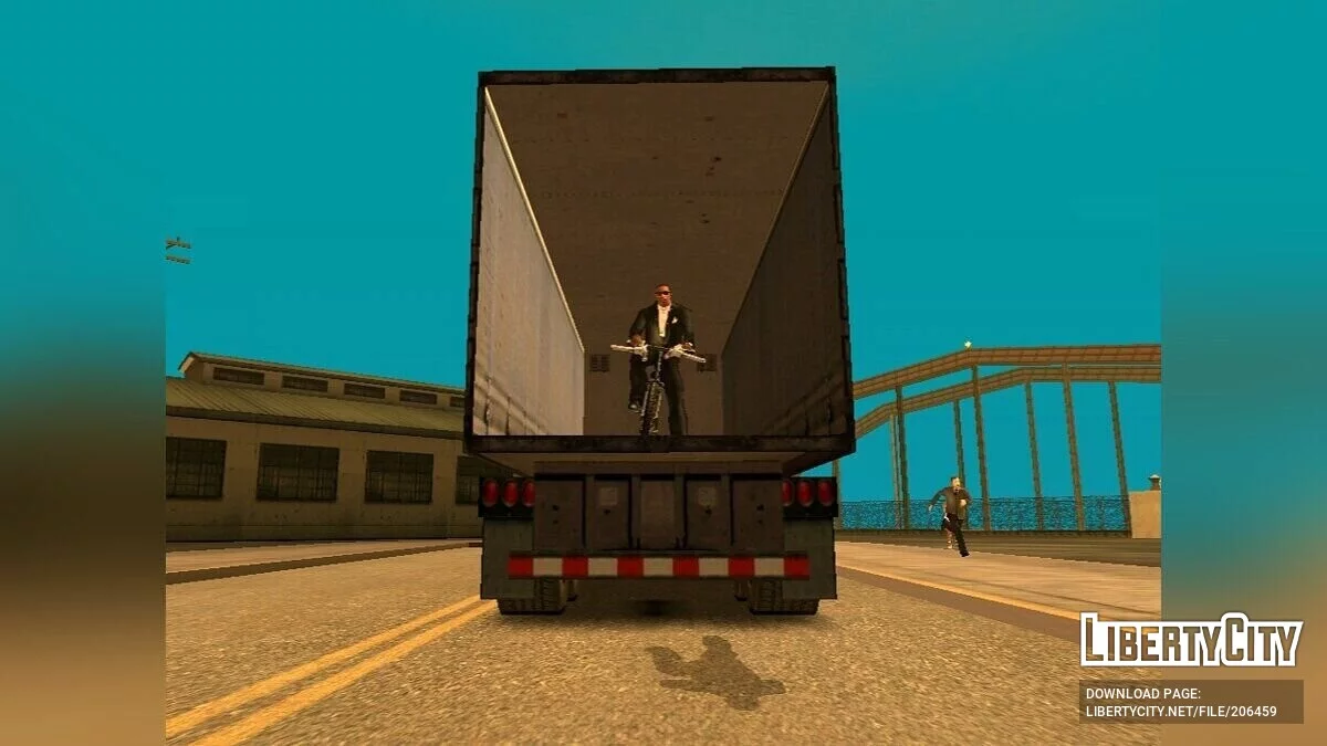Оживлённые прицепы из доков Лос Сантоса / GTA San Andreas