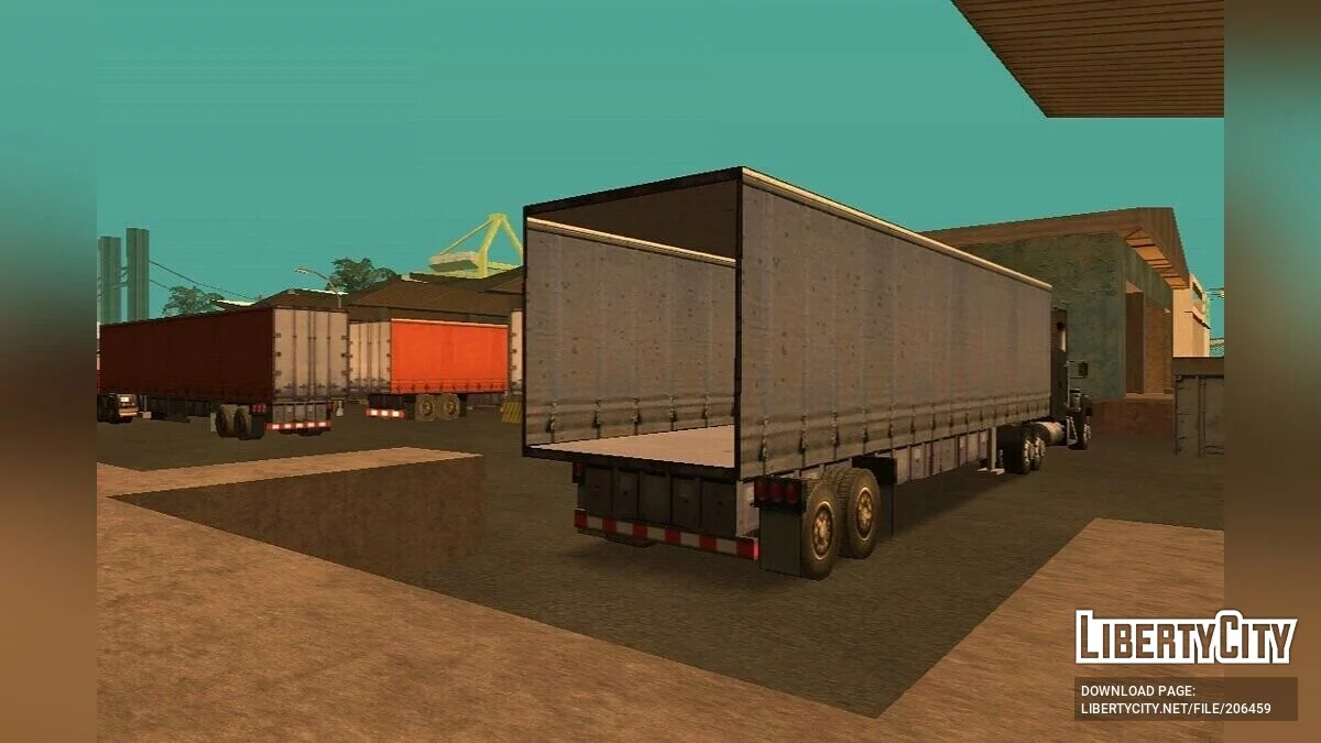 Оживлённые прицепы из доков Лос Сантоса / GTA San Andreas