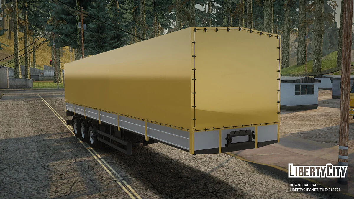 Полуприцеп НЕФАЗ-93344 / GTA San Andreas