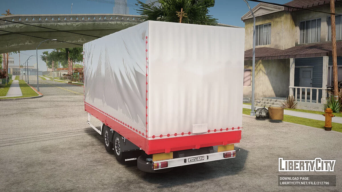 Прицеп Chereau на MAN F2000 / GTA San Andreas