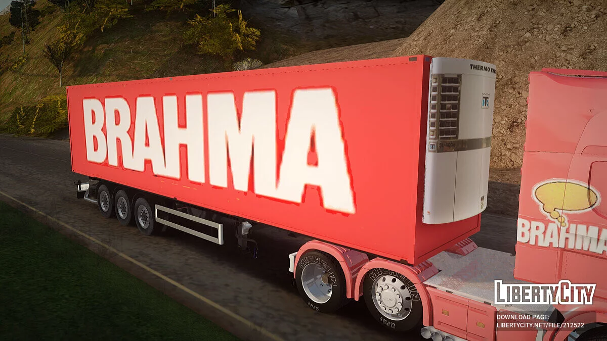 Прицеп для Scania R620 Brahma / GTA San Andreas