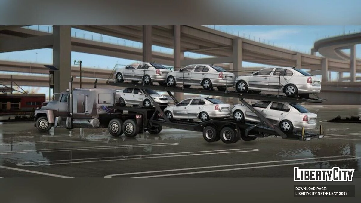 Car Transporter Trailer / GTA San Andreas