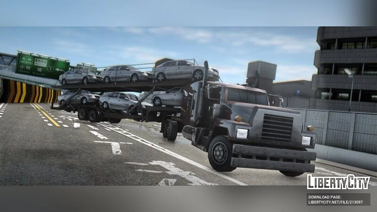 Car Transporter Trailer / GTA San Andreas
