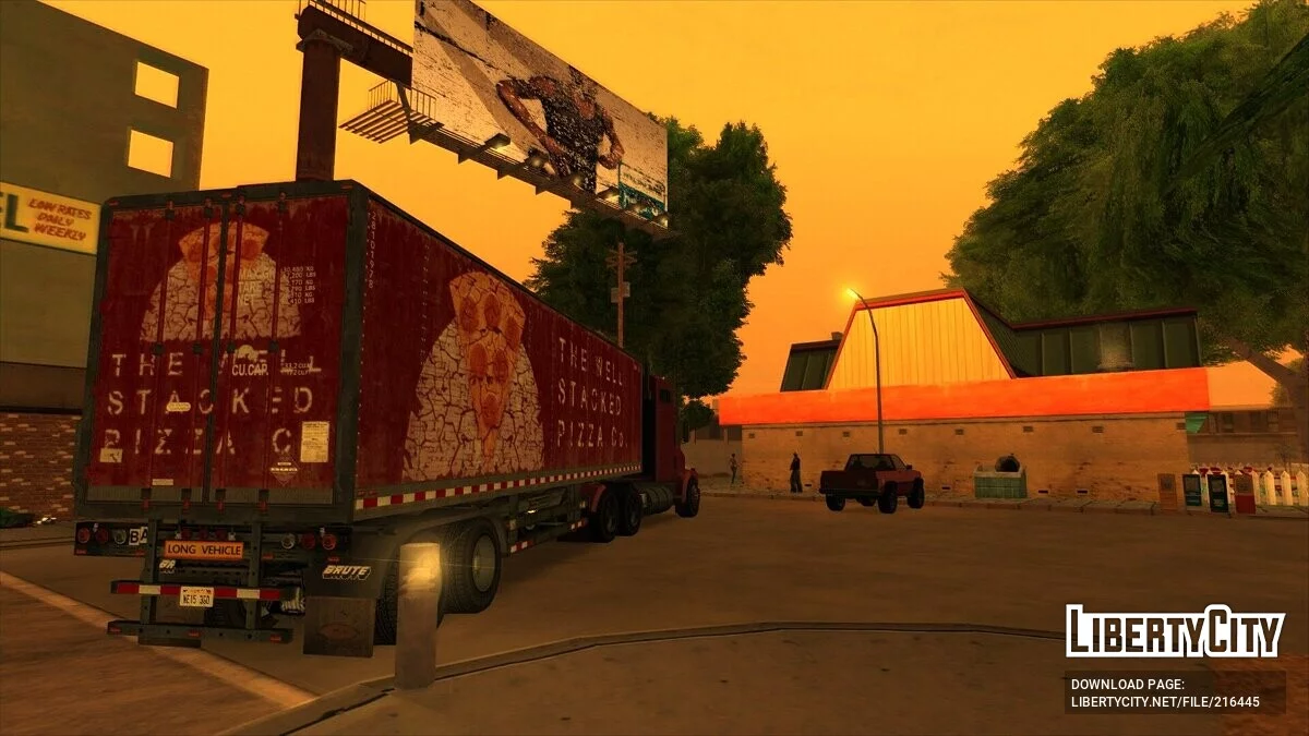 Прицеп грузовика Brute (+ экстры) / GTA San Andreas