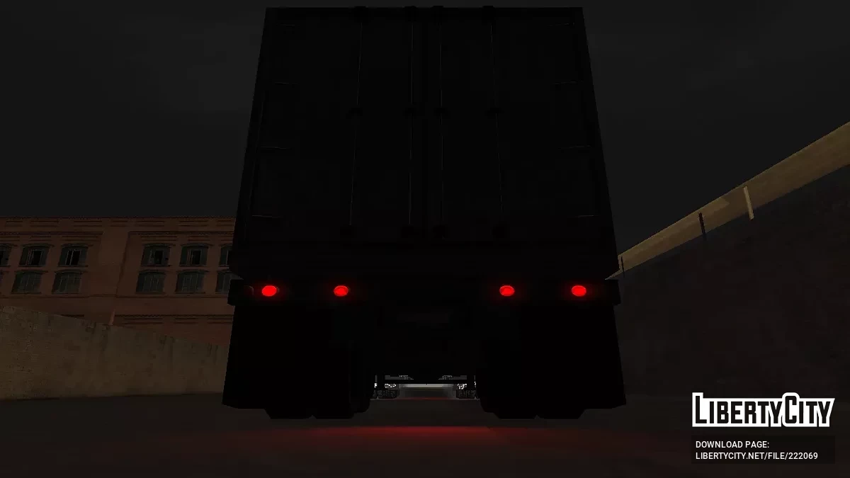 Трейлер от грузовика из GTA 4 / GTA San Andreas